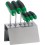 Jeu de tournevis TORX® avec poignée en T et prise de force latérale, 6 pièces, Contenu : T 10 T 15 T 20 x 100 T 25 T 30 T 40 x 150