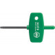 Tournevis TORX® avec poignée de clé, Dimensions : T 20, Long. de la lame 45 mm