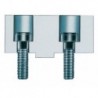 Vis de fixation pour mors rapportés, vis filetée 2, Taille : 315 mm, Filetage vis 2 M12 x 30