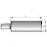 Queue cylindrique, mandrin de perceuse, Cône de mandrin : B6, Ø x Long. 6 x 35 mm