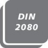 Mandrin de perceuse court pour rotation à droite / à gauche, modèle de précision, DIN 2080, Capacité de serrage d1 : 0,5-13,0 mm, ISO 40, Ø extérieur 50 mm