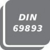 Mandrin de perceuse CNC sans arrosage central, Capacité de serrage : 0,5-13,0 mm, HSK 63, Ø extérieur 50 mm, Long., ouvert : 104 mm, Long., fermé : 110 mm