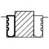 Mors normal SGN pour étaux machine RB/RS/UZ, Pour taille : 2, Larg. : des mors 113 mm