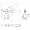 Sauterelle tirée 6833 T.2 AMF 1 PCS