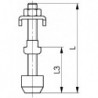 Vis de placage T.2 AMF 1 PCS