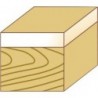 Fraise à affleurer, outil à bois, Ø : 12,7 mm, Long. utile 13,0 mm, Long. totale 57 mm