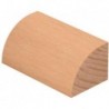 Fraise à arrondir, outil à bois, Ø : 20,7 mm, Rayon 4,0 mm, Long. utile 9,5 mm, Long. totale : 53,0 mm