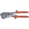 Cisailles à tuyaux flexibles 5504, Long. : 230 mm, Ø maximum de tuyau 28 mm