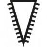Jeu de limes à aiguille de précision CORRADI®, 12 éléments, dans un étui en plastique, Long. : 160 mm, Taille 2