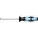 Tournevis plat en acier inoxydable, Larg. : de la lame : 5,5 mm, Épais. : de la lame 1,0 mm, Long. de la lame 125 mm, Long. totale : 223 mm