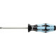 Tournevis plat en acier inoxydable, Larg. : de la lame : 8,0 mm, Épais. : de la lame 1,6 mm, Long. de la lame 150 mm, Long. totale : 287 mm