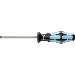 Tournevis plat en acier inoxydable, Larg. : de la lame : 10,0 mm, Épais. : de la lame 1,6 mm, Long. de la lame 175 mm, Long. totale : 312 mm