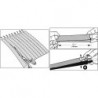Support de bande abrasive, Plage de travail : 26 x 127 mm