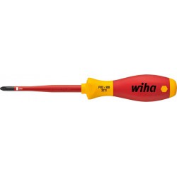 Tournevis VDE cruciforme slimFix PH, Dimensions : PH 1, Long. de la lame 80 mm, Long. totale 191 mm, Ø de la lame : 6,3 mm