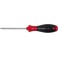 Tournevis cruciforme PZ, avec lame ronde, Dimensions : PZ 2, Long. de la lame 100 mm, Long. totale 218 mm, Ø de la lame : 6,0 mm