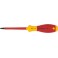 Tournevis cruciforme PZ VDE, avec lame ronde, Dimensions : PZ 2, Long. de la lame 100 mm, Long. totale 218 mm, Ø de la lame : 7,8 mm