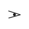 Pince coupante latérale d'électronicien ESD Super Knips®, Long. 125 mm, Capacité de coupe pour fil souple Ø 0,2-1,6 mm, fil semi-dur Ø 0,2-1,0 mm