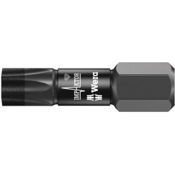 Embout Impaktor 1/4" DIN3126C6,3 T25x25mm Wera 1 PCS