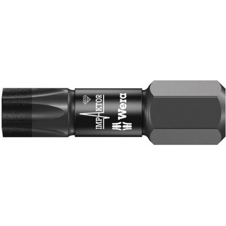 Embout Impaktor 1/4" DIN3126C6,3 T25x25mm Wera 1 PCS