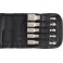 Assortiment de douilles 1/4'', 50 mm de long, 5 pièces, Contenu : 6 7 8 10 13 mm