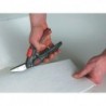 Cisaille passe-franc inox D51A-EAN 235mm Erdi 1 PCS