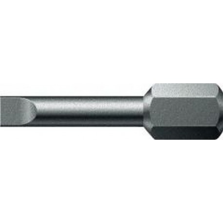 Embout torsion 1/4" DIN3126C6,3 plat 6,5x1,2x25mm Wera 1 PCS