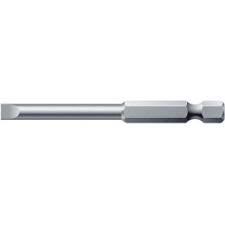 Embout tenace 1/4" DIN3126E6,3 plat 8x1,2x89mm Wera 1 PCS