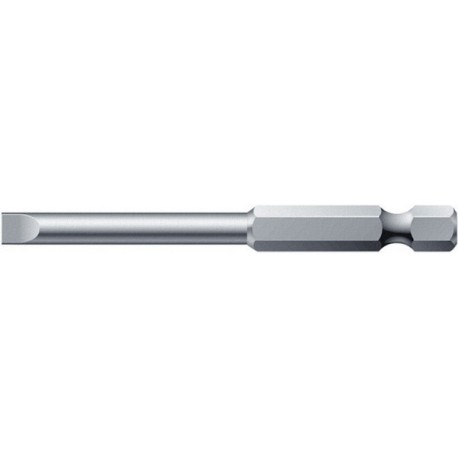 Embout tenace 1/4" DIN3126E6,3 plat 8x1,2x89mm Wera 1 PCS