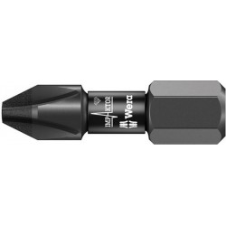 Embout Impaktor 1/4" DIN3126C6,3 PH3x25mm Wera 1 PCS