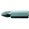 Embout semi-dur, pour vis cruciforme 1/4'' PZ, Dimensions : PZ 2, Long. totale 25 mm