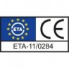 Vis bois HECO-TOPIX-CC ZylKo TD 8,5x350 zingué HP (Par 50)