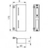 Boite Strike 146ET-40 zum Anschblancen, blank