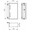 Boite Strike 144ET-40 zum Anschblancen, blank