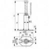 Verin a vis noir 200-300mm AMF
