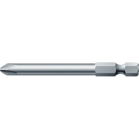 Embout semi-dur, pour vis cruciforme 1/4'' PH, 89 mm de long, Dimensions : PH 3