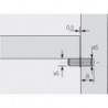 Support tablettes Duplo plaqué (Par 100)