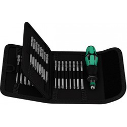 Assortiment d'embouts Kraftform Kompakt 62, profilés de sécurité, 33 pièces