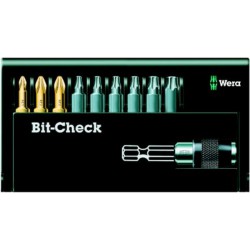 Assortiment d'embouts PZ/TORX®, 10 pièces, embout Check Rapidaptor