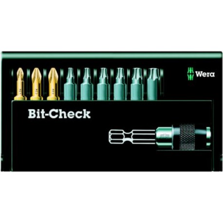 Assortiment d'embouts PZ/TORX®, 10 pièces, embout Check Rapidaptor