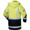 Parka haute visibilité JEKYLL Taille 2XL, jaune/bleu