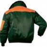 Gilet de Pilote pour Homme rougedorn, Taille XL, vert /orange