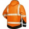Veste softshell Haute visibilité LUKAS Taille L, orange/noir