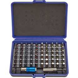 Assortiment d'embouts, 62 pièces, avec code couleur