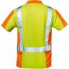 Polo-T-Shirt haute visibilité ZWOLLE Taille M, jaune/orange