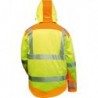 Veste softshell Haute visibilité RICKMER Taille XL,jaune/orange