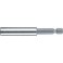 Porte-embouts à tige à 6 pans 1/4'', douille en acier inoxydable, Long. totale 75 mm, Plage de Long. : 61-75 mm, Long. totale 75 mm