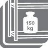 Etagères 1000x400mm pour CLIP-Set,vzk. (VE2)