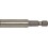 Porte-embouts pour embouts 1/4'' à tige à 6 pans, douille en acier inoxydable, Plage de Long. : 61-75 mm, Long. totale 59 mm