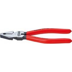 Pince universelle démultipliée, poignées à revêtement en plastique, Long. : 180 mm, Capacité de coupe pour fil dur Ø 2,5 mm, corde à piano Ø 2,0 mm