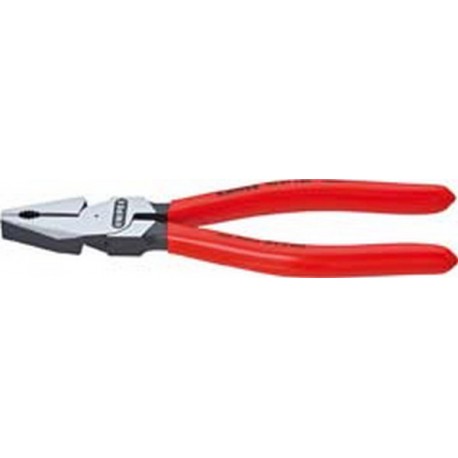 Pince universelle démultipliée, poignées à revêtement en plastique, Long. : 180 mm, Capacité de coupe pour fil dur Ø 2,5 mm, corde à piano Ø 2,0 mm
